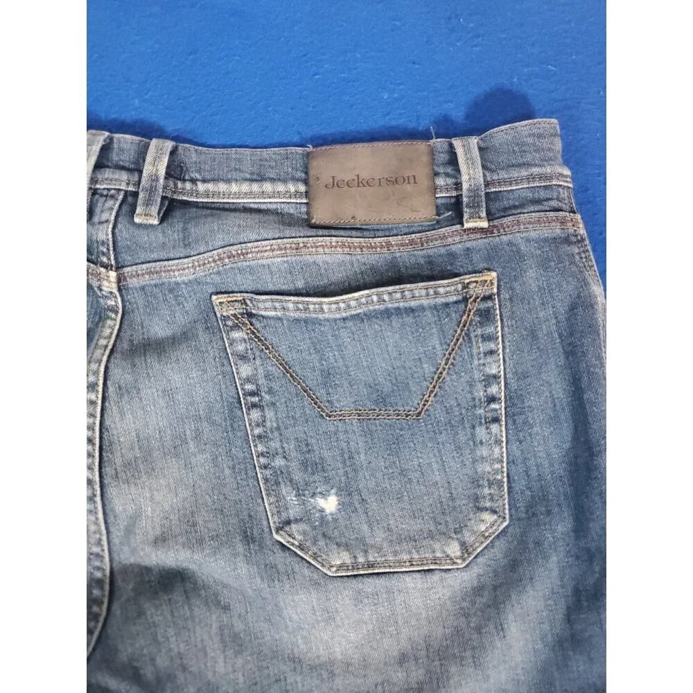 Jeckerson Vintage Slim Fit Boot Cut Denim Jeans Pants Men's Size 40 Jupa79ff